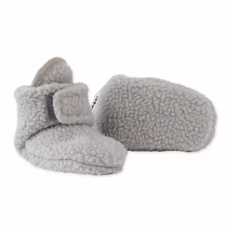 Lodger Teddy Baby Slippers, Storm, 3-6 Months