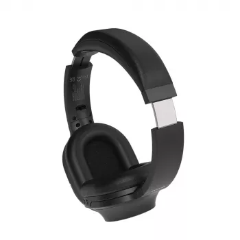 AIWA HST-220BT On-Ear Wireless Bluetooth Headphones, Black