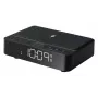 AIWA CR-30/BK Digital Alarm Clock with LED Display, FM/PLL Radio, Black