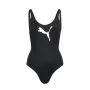 Puma Swim Women's One-Piece Swimsuit Black Size M
