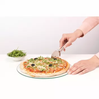 Brabantia Profile Pizza Dough Cutter, Matt Steel