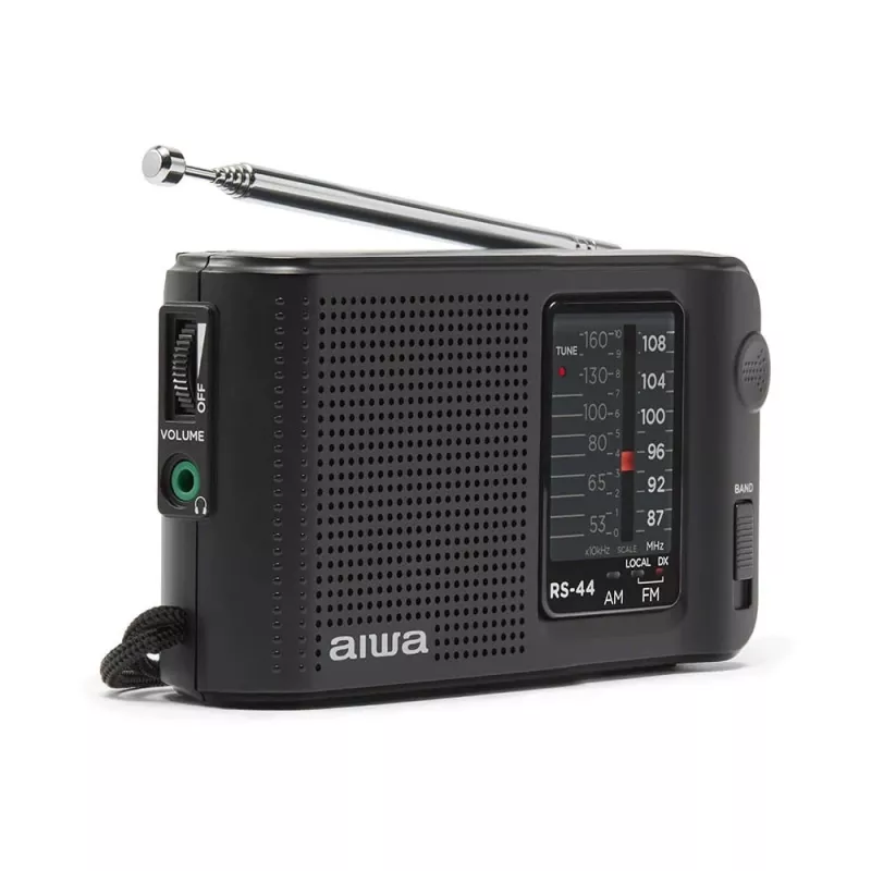 AIWA RS-44 Pocket Radio AM/FM, Black