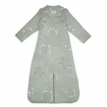 Lodger Hopper Matcha Turtle Baby Sleeping Bag with Removable Sleeves, Silk, 68/80 cm