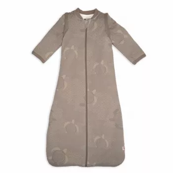 Lodger Hopper Matcha Turtle Baby Sleeping Bag with Removable Sleeves, Buffalo, 68/80