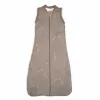 Lodger Hopper Matcha Turtle Baby Sleeping Bag with Removable Sleeves, Buffalo, 68/80