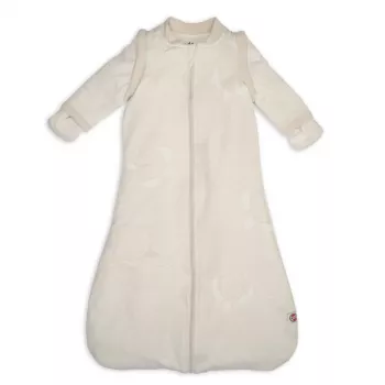 Lodger Hopper Matcha Turtle Baby Sleep Sack with Removable Sleeves, Birch, 50/62