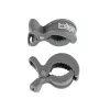 Lodger Clip Swaddler Clips for Cotton Swaddle (2 pcs), Carbon