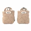 Lodger Slipper Folklore Fleece Baby Slippers, Beige, 6-12 Months