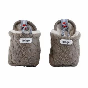 Lodger Slipper Folklore Fleece Baby Slippers, Buffalo Plaid, 12-18 Months