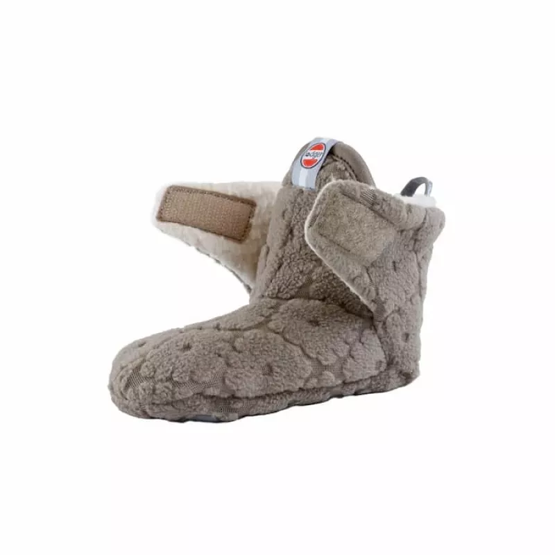 Lodger Slipper Folklore Fleece Baby Slippers, Buffalo Plaid, 12-18 Months