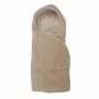 Lodger WPT 630 Teddy Swaddle Blanket, Beige, 100x100 cm, Fleece