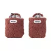 Lodger Slipper Folklore Fleece Baby Slippers, 6-12 Months, Rosewood