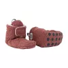 Lodger Slipper Folklore Fleece Baby Slippers, 6-12 Months, Rosewood