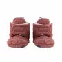 Lodger Slipper Folklore Fleece Baby Slippers, 12-18 Months, Rosewood