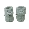 Lodger Slipper Knit Baby Booties Silk 0-6 Months