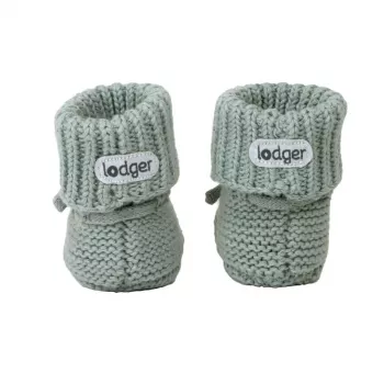 Lodger Slipper Knit Baby Booties Silk 0-6 Months