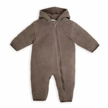 Lodger Skier Teddy Baby Jumpsuit, Size 74, Buffalo