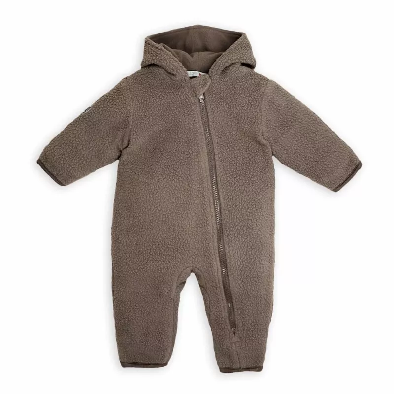 Lodger Skier Teddy Baby Jumpsuit, Size 74, Buffalo
