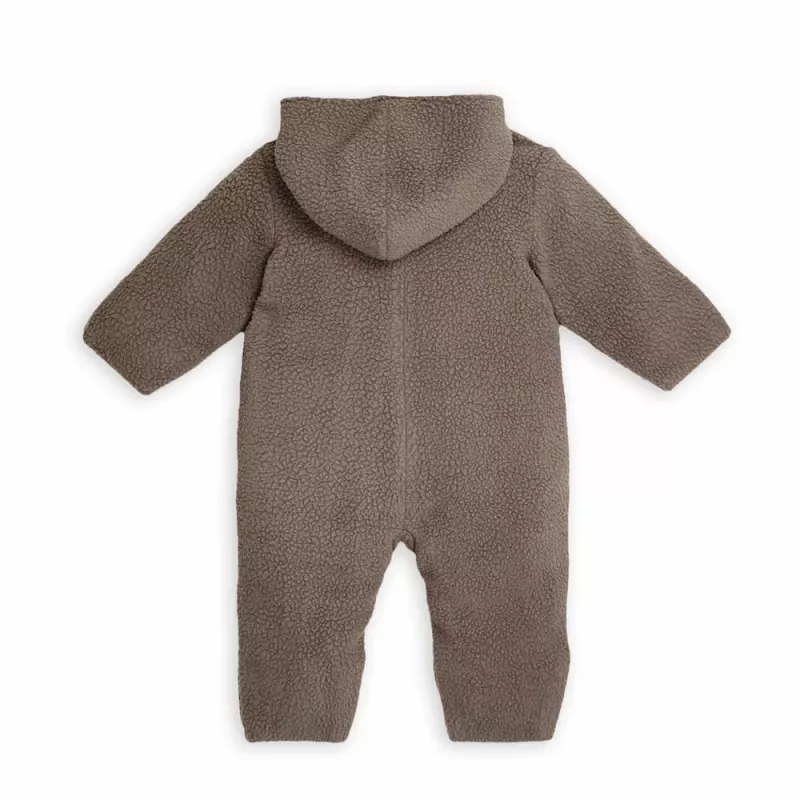 Lodger Skier Teddy Baby Jumpsuit, Size 74, Buffalo