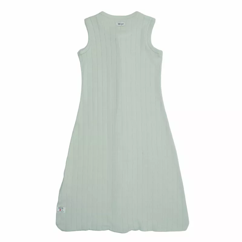 Lodger Hopper Solid Baby Sleeping Bag Sleeveless, Peppermint, 50/62 cm, 0.5 TOG, Cotton