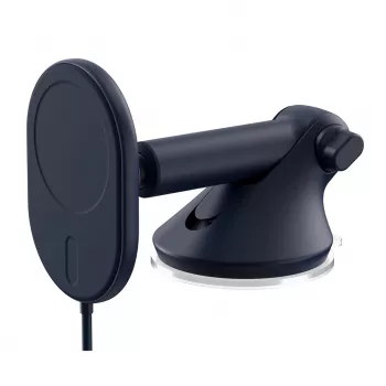 iOttie Velox Magnetic Wireless Charger Dash & Windshield Mount - 7.5W Qi Fast Charging, MagSafe Compatible, Black