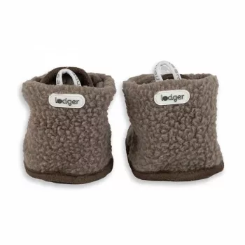 Lodger Slipper Teddy Baby Slippers, Buffalo, 12-18 Months