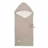 Lodger Wrapper Newborn Empire Cotton Swaddle Blanket 2-in-1, Shell