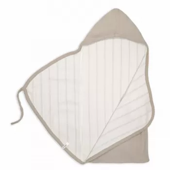 Lodger Wrapper Newborn Empire Cotton Swaddle Blanket 2-in-1, Shell
