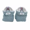 Lodger Slipper Ciumbelle Cotton Baby Slippers, 3-6 Months, Ocean