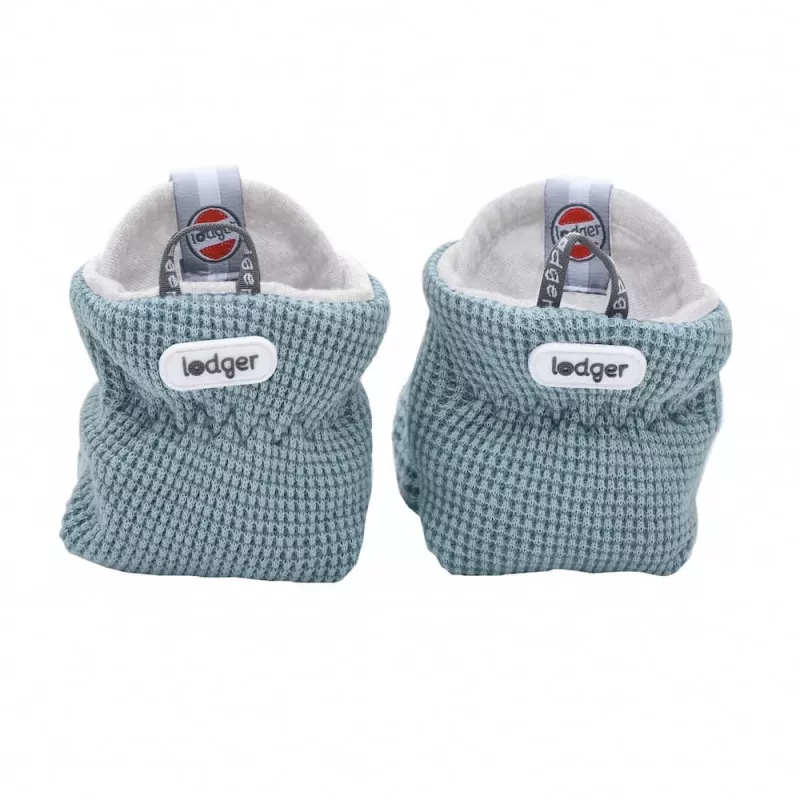 Lodger Slipper Ciumbelle Cotton Baby Slippers, 3-6 Months, Ocean