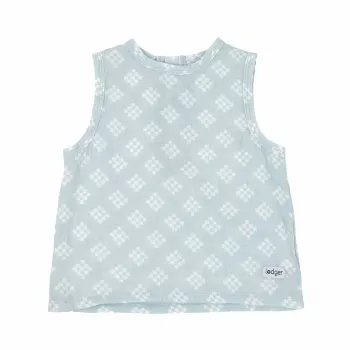 Lodger Tank Topper Tribe Muslin Baby Tank Top, Ice Flow, 68 cm