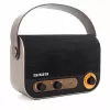 AIWA RBTU-600 Portable Bluetooth Radio with FM, USB, AUX-in, MicroSD, Rechargeable Battery