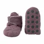 Lodger Slipper Folklore Fleece Baby Slippers, Mauve, 12-18 Months