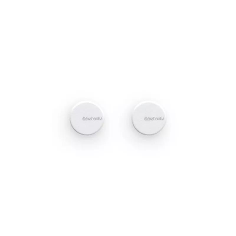 Brabantia MindSet Towel Hooks, Set of 2, Mineral Fresh White