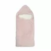 Lodger Wrapper Teddy Swaddle Blanket, Powder