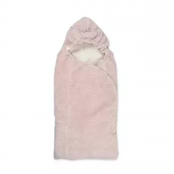 Lodger Wrapper Teddy Swaddle Blanket, Powder