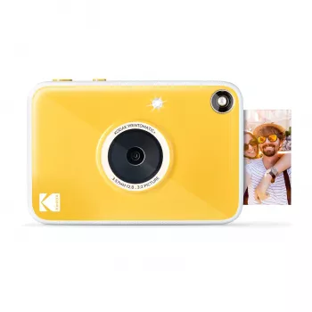 Kodak RODOMATICPYL Digital Instant Camera with ZINK Zero Ink Printing, 10MP, 3.5 inch LCD, Bluetooth, USB-C, MicroSD