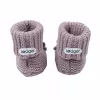 Lodger Slipper Knit Baby Slippers, Rose, 0-6 Months