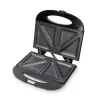 Melissa Sandwich Toaster 750W Black – Non-Stick Triangular Plates, Cool-Touch Handle, Locking Clip, Vertical Storage