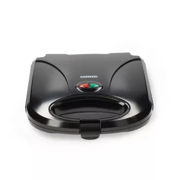 Melissa Sandwich Toaster 750W Black – Non-Stick Triangular Plates, Cool-Touch Handle, Locking Clip, Vertical Storage
