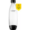 SodaStream Fuse 1L PET Carbonating Bottle, 2-Pack, Clear, Dishwasher Safe