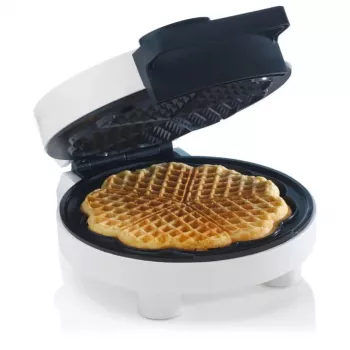 Trebs 13100 Heart Waffle Maker 1000W White