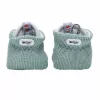 Lodger Slipper Ciumbelle Cotton Slippers, 3-6 Months, Silt Green