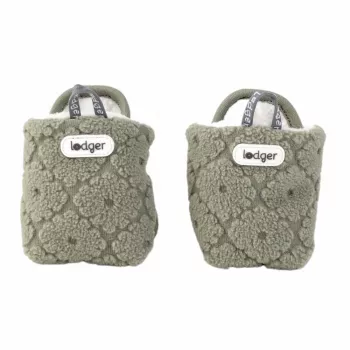 Lodger Slipper Folklore Fleece Baby Slippers, Elm, 12-18 Months