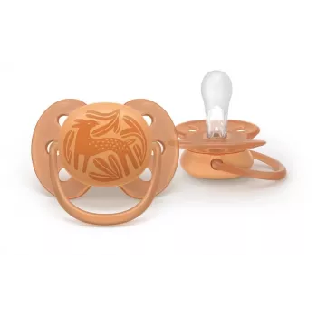 Philips Avent Ultra Soft Pacifier Neutral, 18M+, 2 Pack
