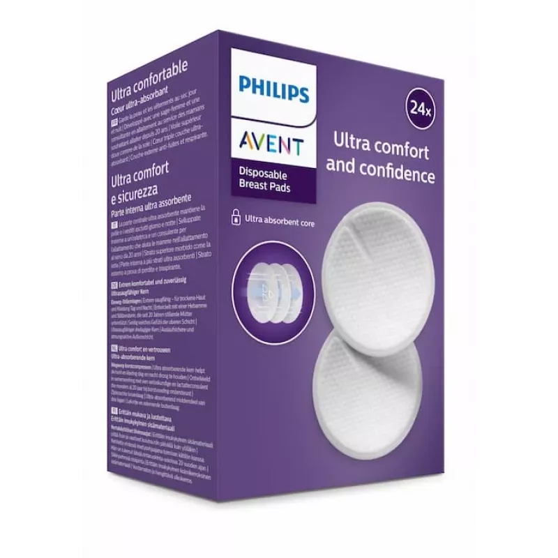 Philips Avent Disposable Breast Pads (24 Pack)