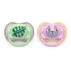 Philips Avent Ultra Air Pacifier 6-18 Months, 2-Pack, Girls