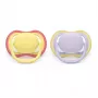 Philips Avent Ultra Air Pacifier 0-6 Months, 2-Pack, Girls