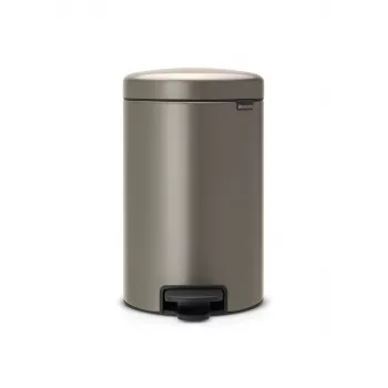 Brabantia NewIcon 12L Pedal Bin, Platinum