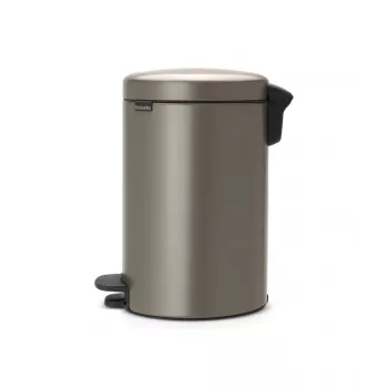 Brabantia NewIcon 12L Pedal Bin, Platinum